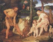 Johann anton ramboux Adam and Eve after Expulsion from Eden (mk45) oil painting picture wholesale